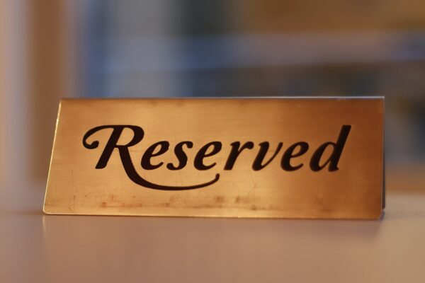 Table Reservation – VIP Lounge